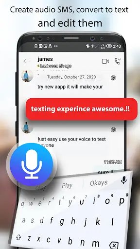 Voice Typing Keyboard: Speech to Text Converter screenshot 2