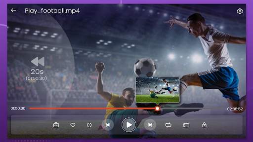 Purple Video Player screenshot 1