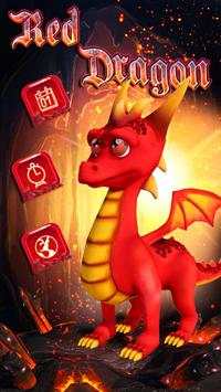 Animated Red Cartoon Dragon Launcher screenshot 5
