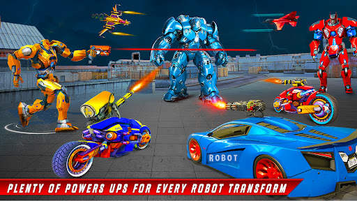 Robot Transform-Robot Car Game screenshot 2