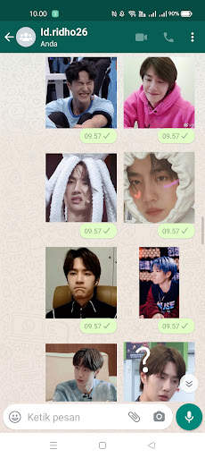 Sticker Wa Wang Yibo WAStickerApps screenshot 4