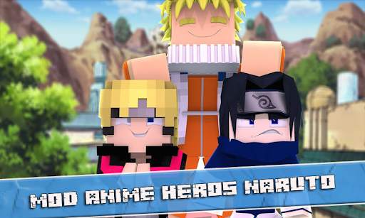 mod for naruto - anime heroes minecraft PE скриншот 2