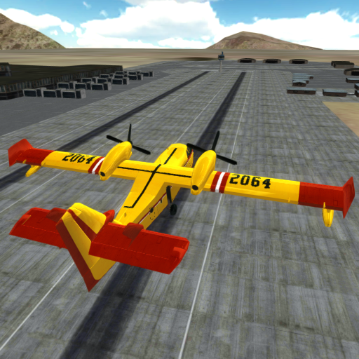 Airplane Firefighter Sim icon