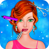 Hair Style Salon Hair Cutting icon