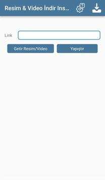 Resim & Video İndir Instagram screenshot 1