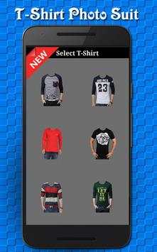 Men T-Shirt Photo Suit screenshot 3