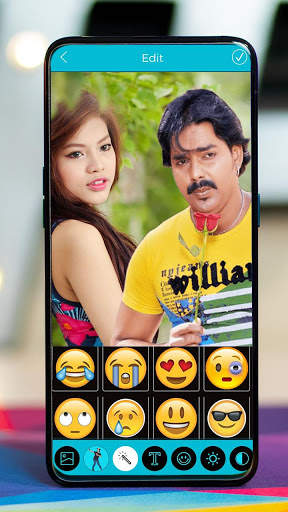 Selfie With Pawan Singh - Photo editor screenshot 2