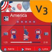 American Music Player Skin 3.0.0 Reddish Pink
