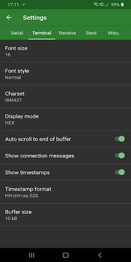 Serial USB Terminal screenshot 6
