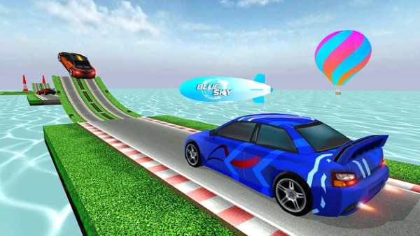 Heroes Car Stunt Racing Games screenshot 3