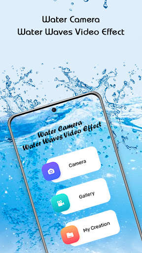 Water Camera: Water waves Video Effect screenshot 1