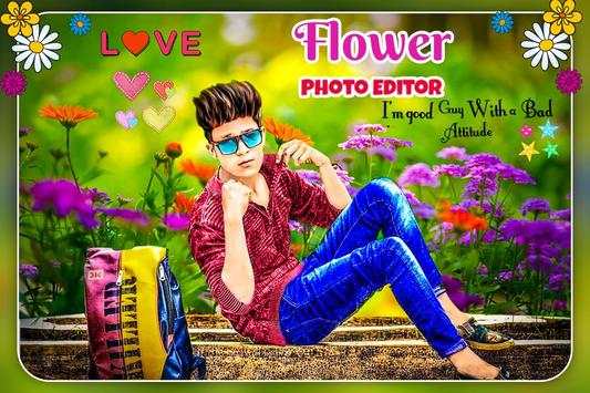 Blur Garden Flower Photo Editor screenshot 2