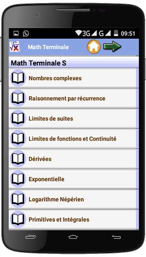 Math Terminale screenshot 2