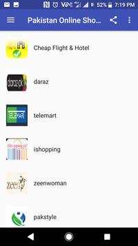 Pakistan Online Shops screenshot 1