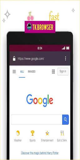 TK Browser screenshot 1
