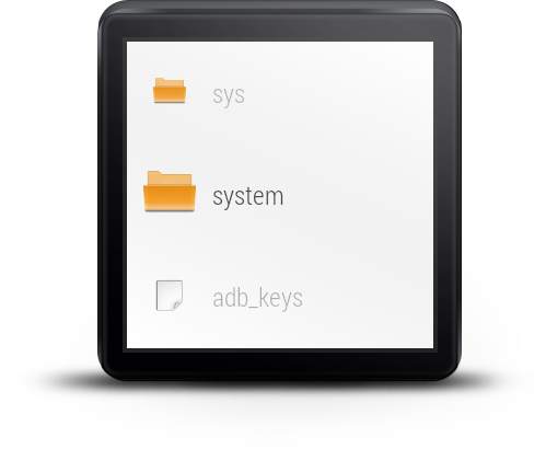 File Manager For Wear OS (Android Wear) 1 تصوير الشاشة