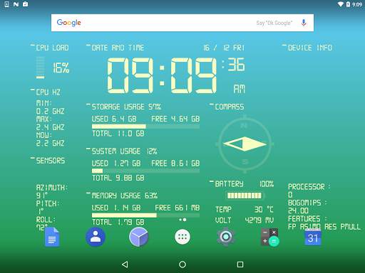 Oajoo Device Info Wallpaper screenshot 5