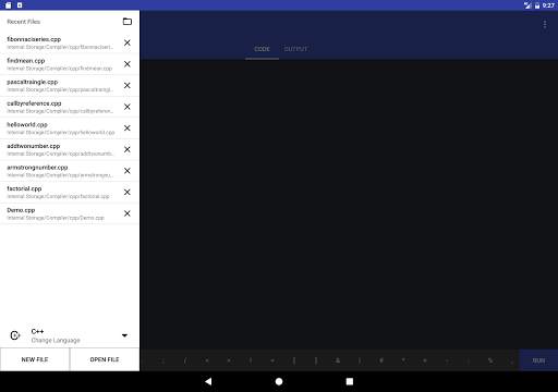 Online Compiler - Code on Mobi screenshot 10