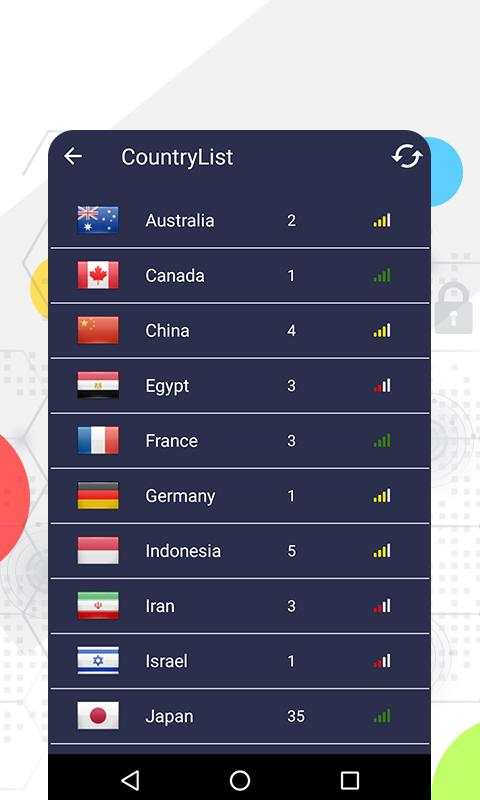 Free Super VPN Proxy screenshot 2