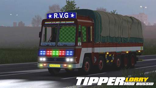 Tipper Lorry Mod Bussid screenshot 1