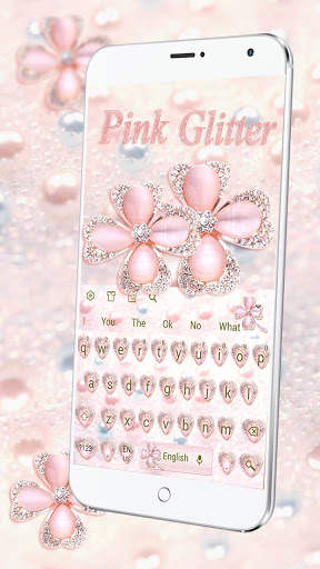 Clover Glitter Keyboard screenshot 1