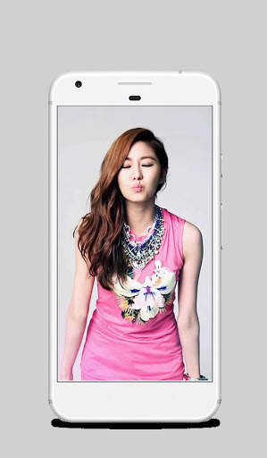 Cute Korean Girl Wallpaper screenshot 1