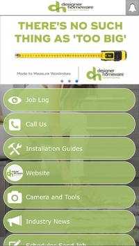 Designer Homeware Install App 1 تصوير الشاشة