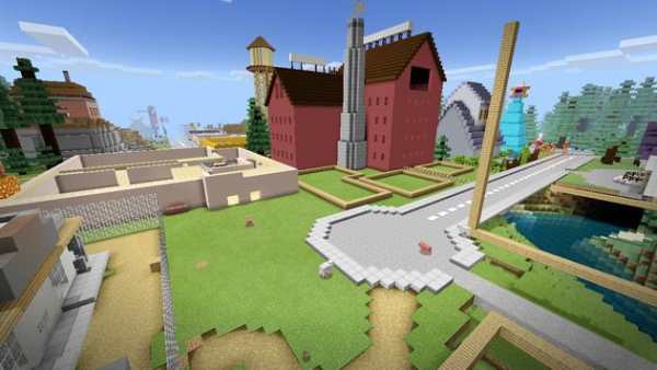Map Gravity city for Minecraft PE screenshot 4