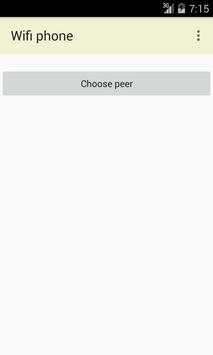 Wifi phone screenshot 1