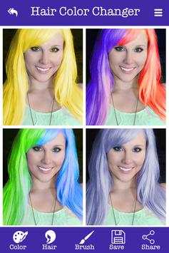 Hair Color Changer screenshot 1