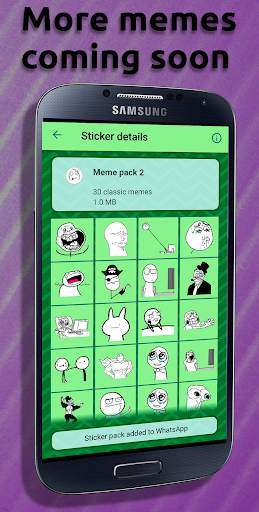 WAStickerApps Memes screenshot 2