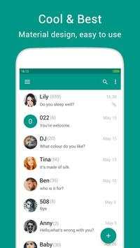 WhatsPlus SMS - Cool & Best Messaging screenshot 1