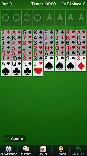 FreeCell Solitaire - cartes screenshot 1
