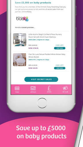 Pregnancy App & Baby Tracker UK – Emma’s Diary screenshot 4