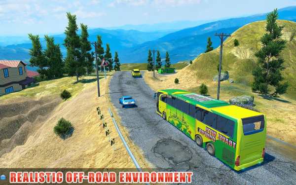 Offroad Coach Bus Simulator 2019 screenshot 1