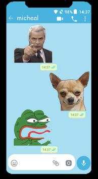 Memes brasileiros e etiquetas para whatsapp 2020 screenshot 4