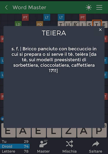 Word Master in Italiano screenshot 19