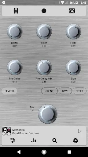 Poweramp v3 skin simple light screenshot 5