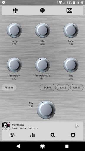 Poweramp v3 skin simple light screenshot 5
