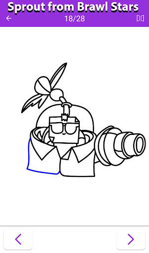 How to draw Brawl Stars step b 7 تصوير الشاشة