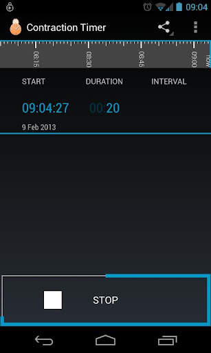 Contraction Timer screenshot 4