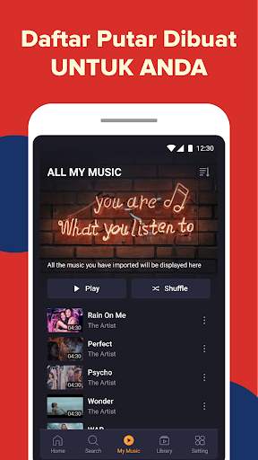 Pemutar musik: Stream screenshot 6