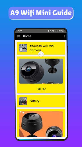 A9 wifi mini camera app guide screenshot 6