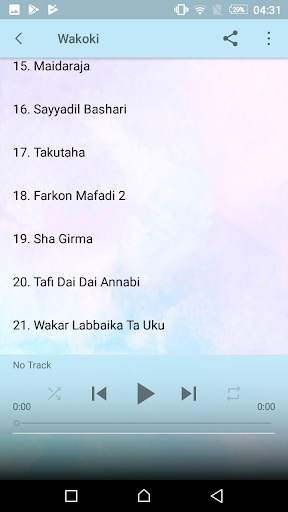 Wakokin Fadar Bege screenshot 3