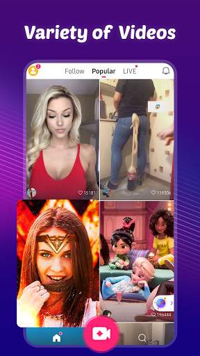 Like Video - Like.ly Short Video Maker & MV Master screenshot 1