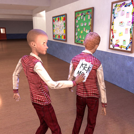 High School Gangster- Bully School Life Simulator icon