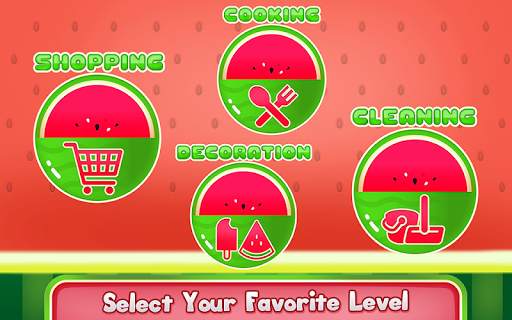 Watermelon Ice Cream and Candy Cooking screenshot 3
