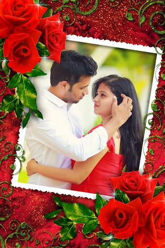 Rose Flower  Photo Frame 4 تصوير الشاشة