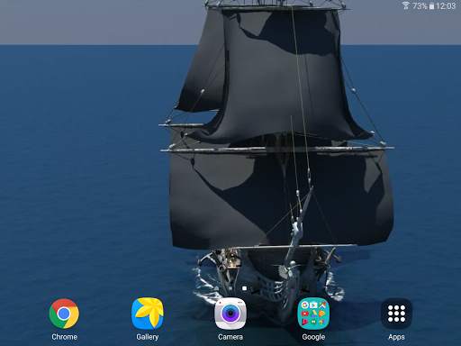 Sailing Ship Live Wallpaper screenshot 10