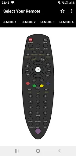 Remote For Videocon d2h скриншот 2